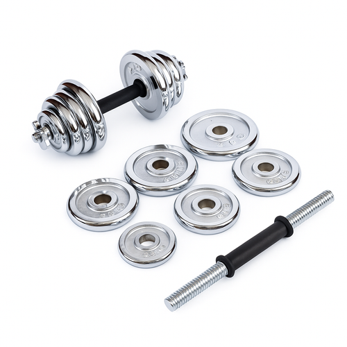 ChromeLux SpinLock Dumbbell Set